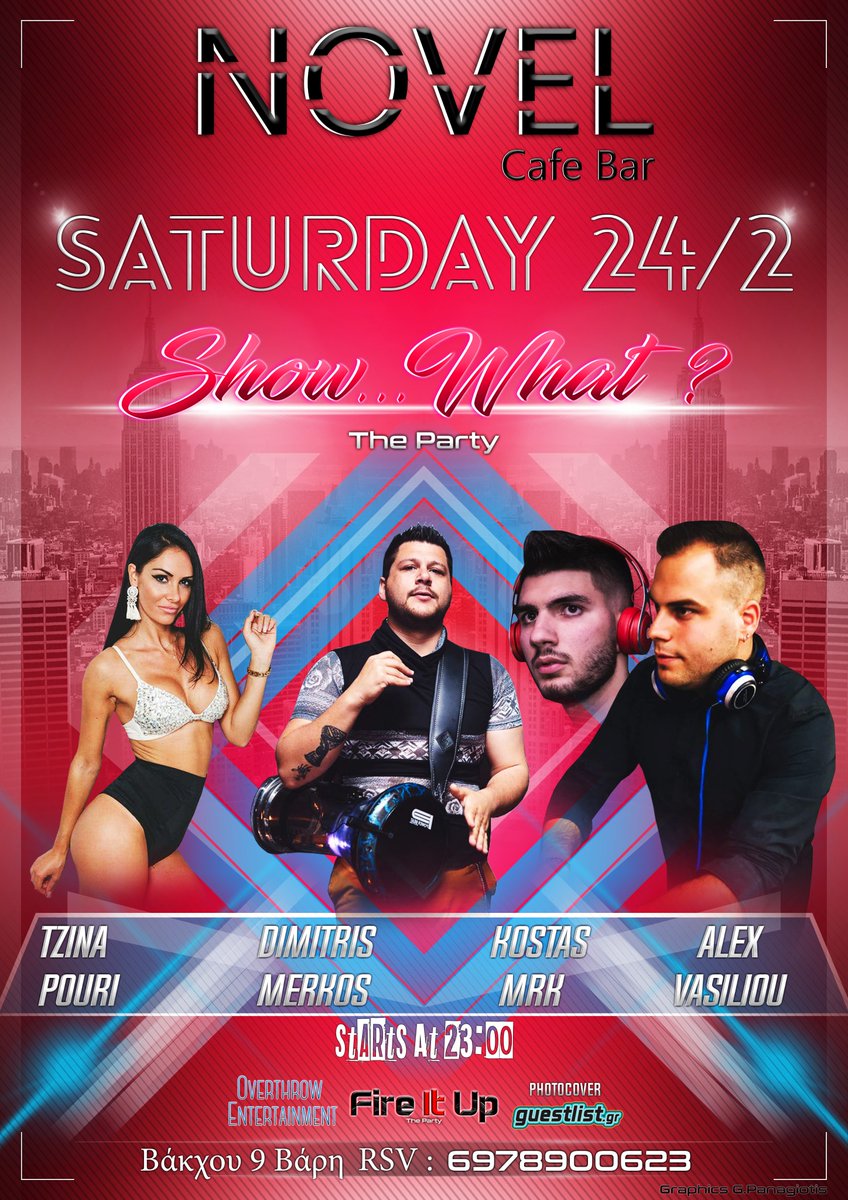 gretsapanNS's tweet photo. ★Sat. 24/2 Show What? Party @Novel-Cafe-Bar★
https://t.co/xEv1UGVDxA https://t.co/TSyUsqkiGK