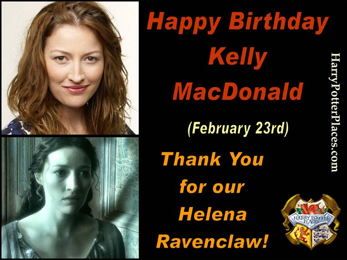 Happy Birthday to Kelly MacDonald 