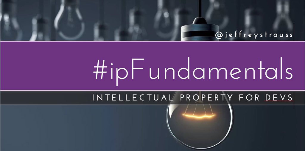 jeffreystrauss's tweet photo. At @devnexus and want to learn about something a bit different? Come hang out with me and discuss #intellectualProperty at 11:15 in A315.
#ipFundamentals https://t.co/gba7YBw55w