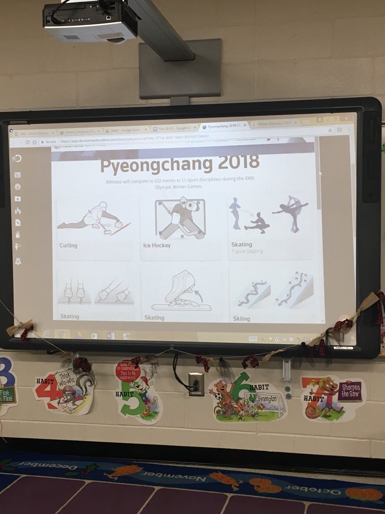 mcarter4409's tweet photo. Math Winter Olympics!! I❤️my job!! Check out the awesome Olympic resources @DiscoveryEd !! @RhondaRRhodes @TaylorsElem https://t.co/GA0nNoQH8B