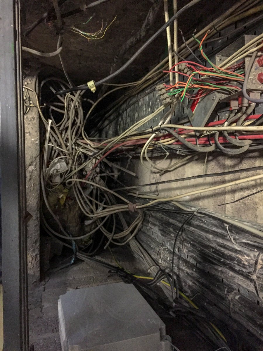 chs_update_feed's tweet photo. Exposed electrical wiring in the carpark. The management company has an extremely careless attitude when it comes to the health &amp; safety of residents  #chsresidents #dublindocklands #ifsc https://t.co/f7j9gInkjh