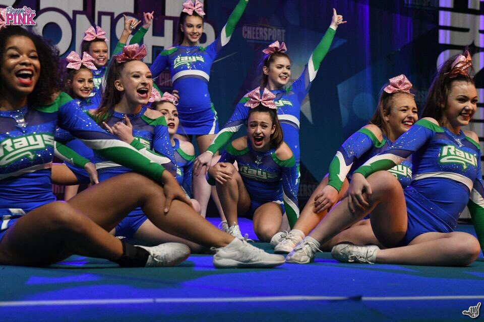 Pink__Rays1's tweet image. when you hit your routine both days at @CHEERSPORTCorp 😍
