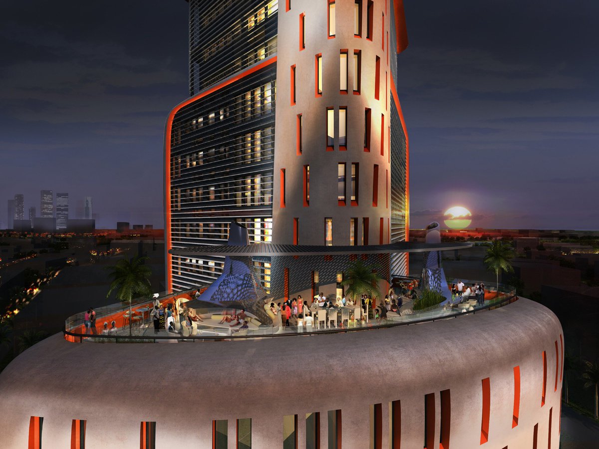 jeymasa's tweet image. Ramzi towers offre un nouveau standard de vie de luxe contemporaine à #Lagos avec des appartements avc vue panoramique. @SPARKARCHITECTS 🏗💡
#Afritecture #Sprayed #concrete #Nigeria #architecture #visiterlAfrique