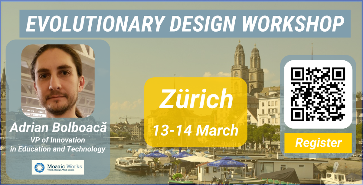 adibolb's tweet image. Join my #EvolutionaryDesign workshop in Zurich on March 13-14 mozaicworks.com/public-trainin…