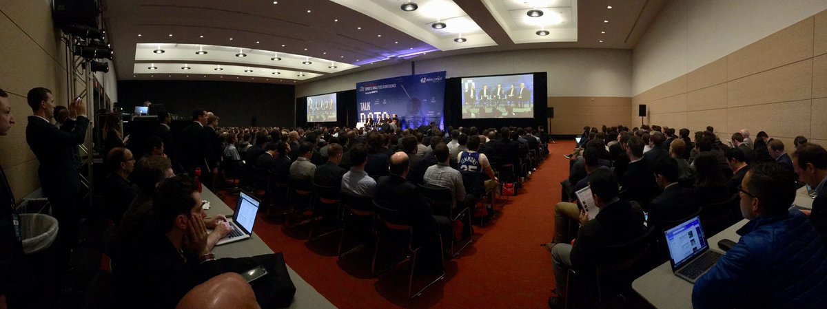 Packed house at NBA 2.0! #SRO #SSAC18