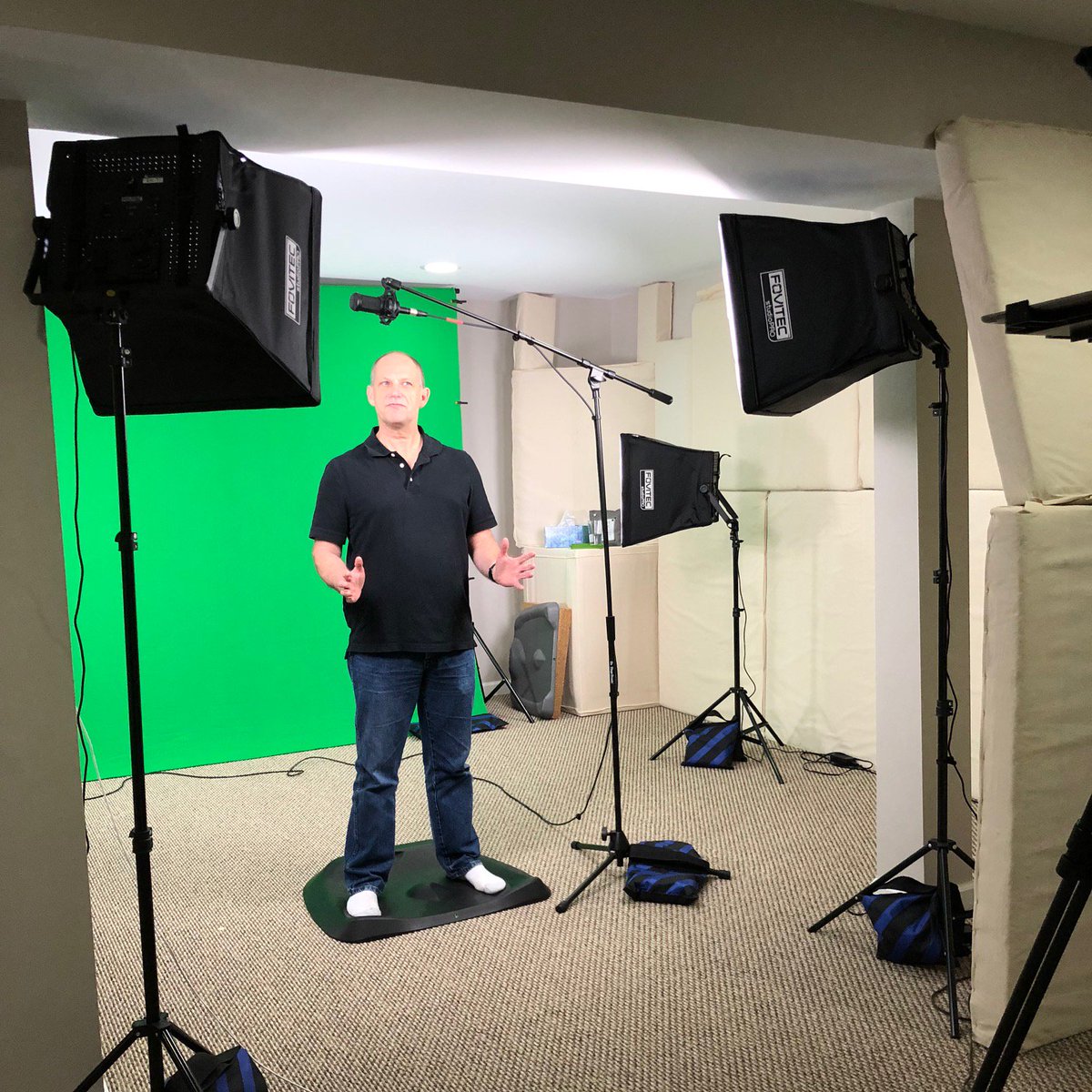 Looks like <a href="/kevindavmoore/">Kevin Moore</a>, <a href="/catieMeow/">Catie Catterwaul</a>, and <a href="/jessyMeow/">🐈‍⬛</a> had fun this week in the RW studio. Not sure what they're working on, but as always I have my fingers crossed that it'll include some interpretive dance!