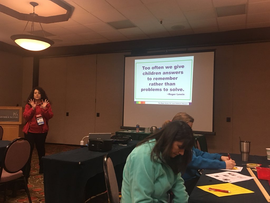 O_STEAM's tweet photo. #GettingMyLearningOn this #am @InterfaceMO #Interface2018 with JulieTubbs from @TheMagicHouse always fresh and fun ideas #science & #math #Moedchat https://t.co/YOXRiEgNX8