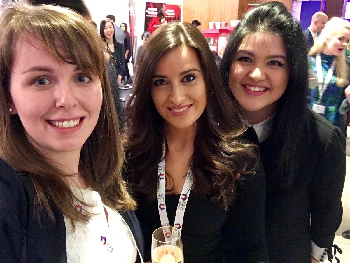 magk7588's tweet photo. My first time at the #NUEAwards2018 - so excited! @CMSUK_Graduates is shortlisted for best short-term insight scheme 😗😀we'll keep you posted! #TeamCMS #YourWorldFirst https://t.co/6kXHCtUZdx