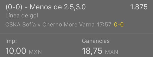 Swagccer's tweet image. 10 &amp;gt; 100

CHALLENGE! Under 2.5 CSKA Sofía game...

Good Luck boys...

#inplaychallenge #bettingtips