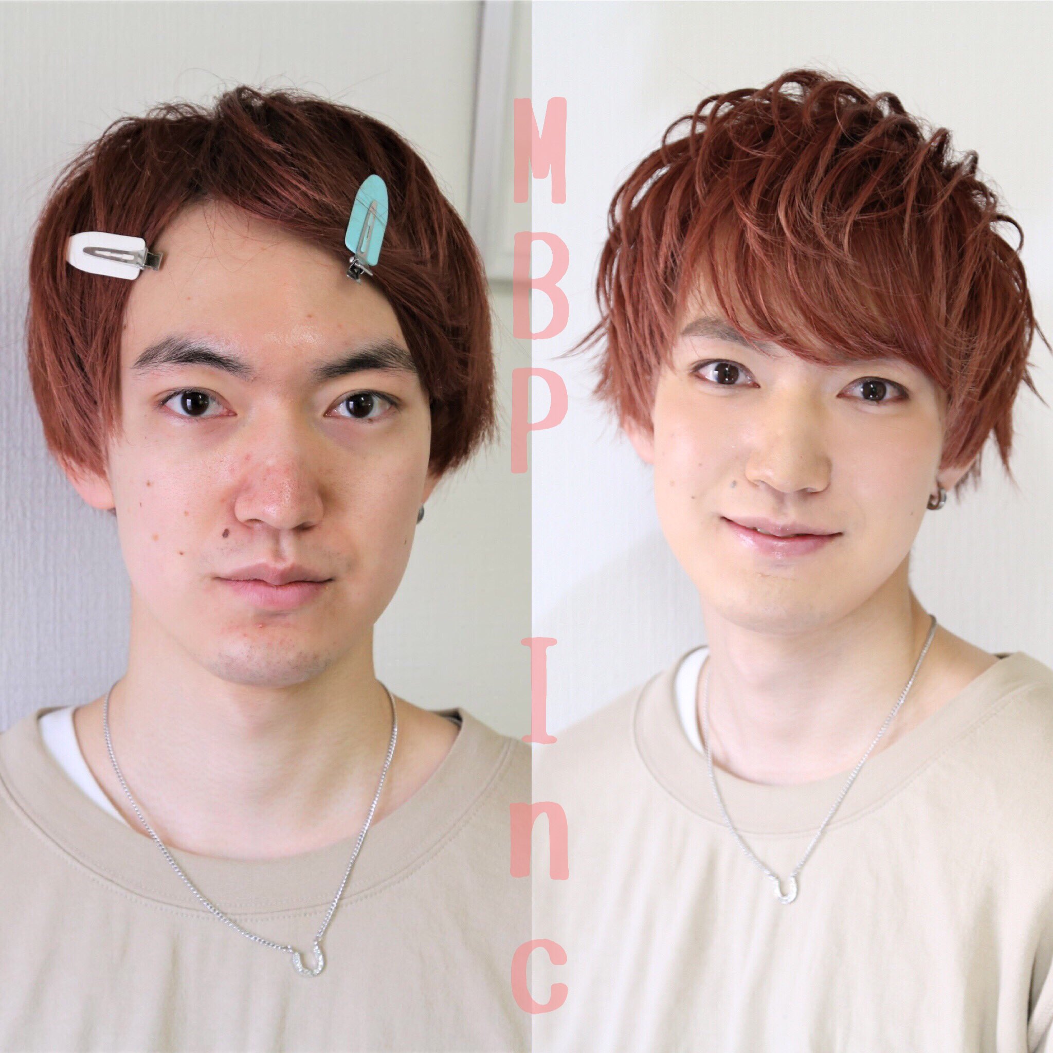 O Xrhsths メンズメイクの高橋 Hair Make Up Artist Sto Twitter 今回は顔の中心の赤みと髭が気になっていたそうなのでしっかりカバー アイメイクはまつ毛の間をペンシルアイライナー で埋めてあげて 下まぶた目尻粘膜にブラウンのアイライナーを入れてオレンジ