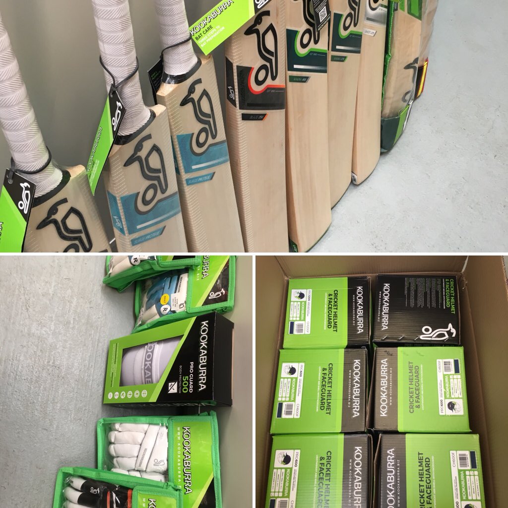 The_CricketHub's tweet photo. We ❤️ new kit! Come down over the weekend to see for yourselves! #newkit #cricketkit #cricket https://t.co/Dq9xsBfjUw