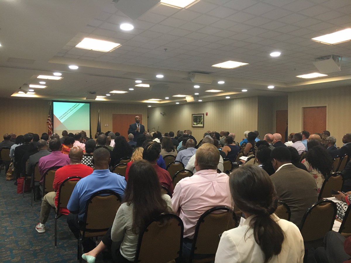 It was great to host our Minority Small Business &amp; Entrepreneurship Forum with the South Carolina African-American Chamber of Commerce today in North Charleston. Productive discussion with some inspiring local leaders.