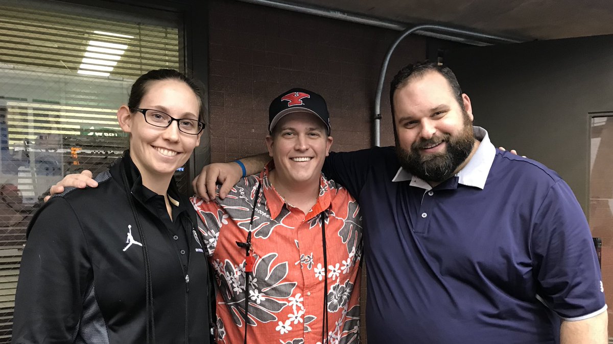 coachryanpurdy's tweet photo. The @UMNews Alumni presence is strong within the Horizon League coaching ranks!  Great to compete against @CoachBusack and @UICswimCoach!  #2005throwback #uofmn #horizonleague #YSU #OU #UIC https://t.co/RjCoi8wmM4