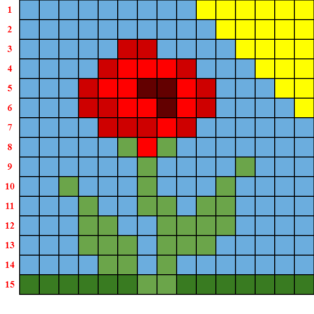 22Agape's tweet photo. Rosa in pixel art per tutte le donne @DigitaleRosa https://t.co/BGW8t995yk