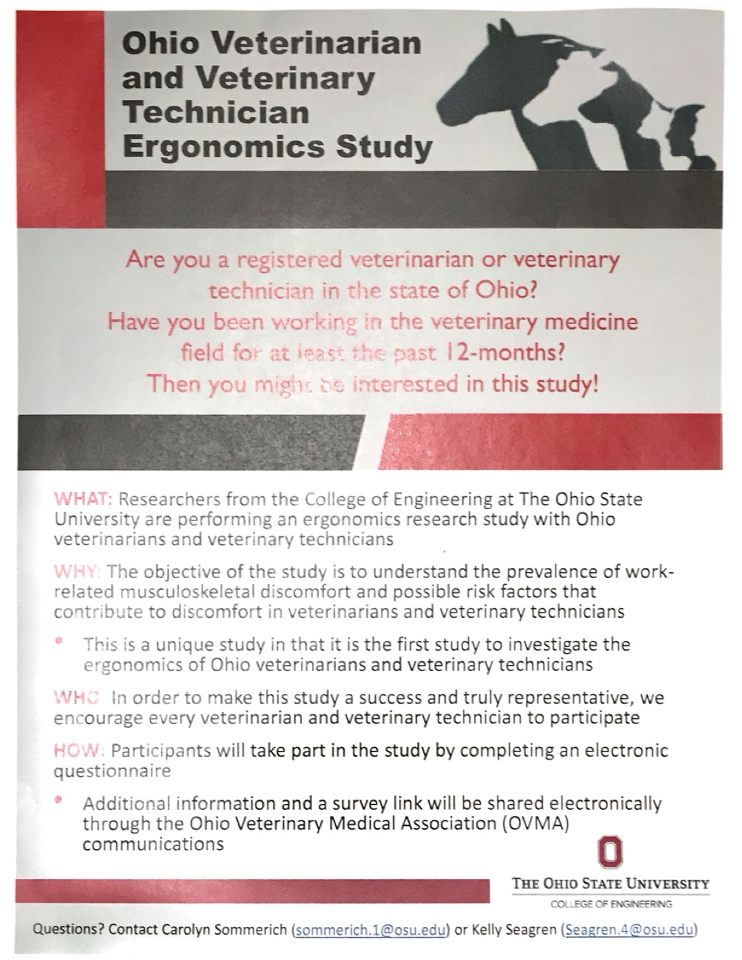wegcosu's tweet photo. Also if you know any veterinarians who qualify for her study, send them her way! https://t.co/YMlTlI2WiH