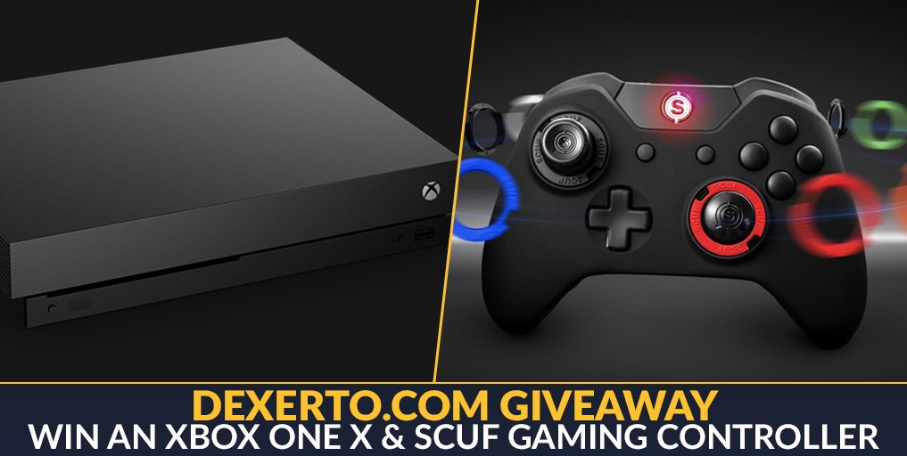 NEW PRIZE ADDED!

WIN an Xbox One X AND a Scuf Gaming Infinity Xbox with Dexerto &amp; <a href="/ScufGaming/">SCUF</a> !

🔁 RT &amp; ✅ Follow to enter!

#Giveaway

More Ways to Win: dexerto.com/news/giveaway-…