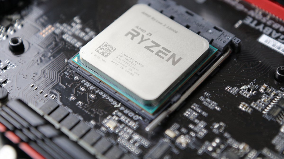 eurogamer's tweet image. Triple-A PC gaming without a graphics card? @digitalfoundry reckons AMD's new Ryzen 3 2200G APU is great piece of budget PC kit. eurogamer.net/articles/digit…