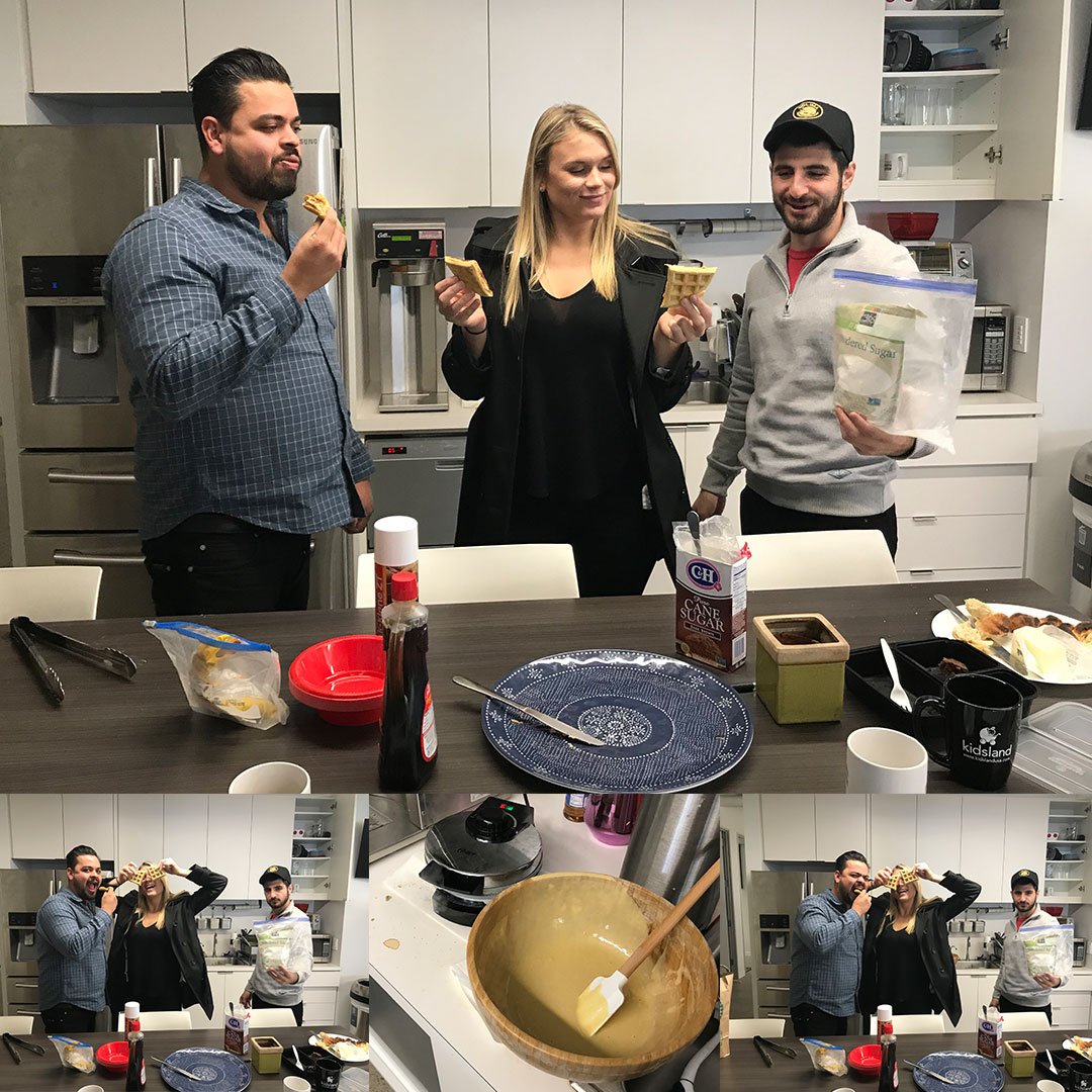 It's Waffle Fridays at Rosano Partners.

#rosanopartners #waffles #funoffice #goodtimes #teamwork