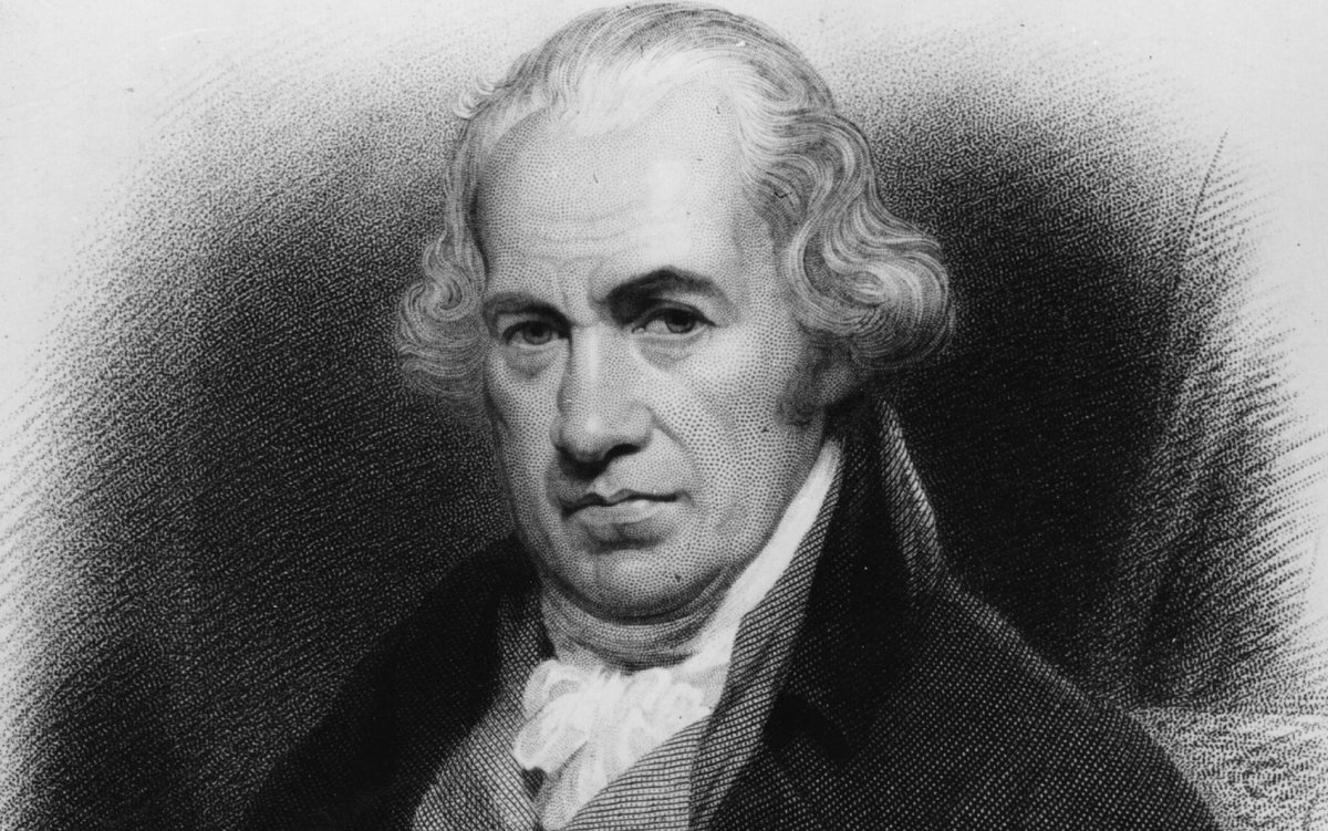 topengineer's tweet image. #OnThisDay in 1782 Engineer James Watt's patent for a rotary motion for the steam engine (his sun-and-planet gear) is granted