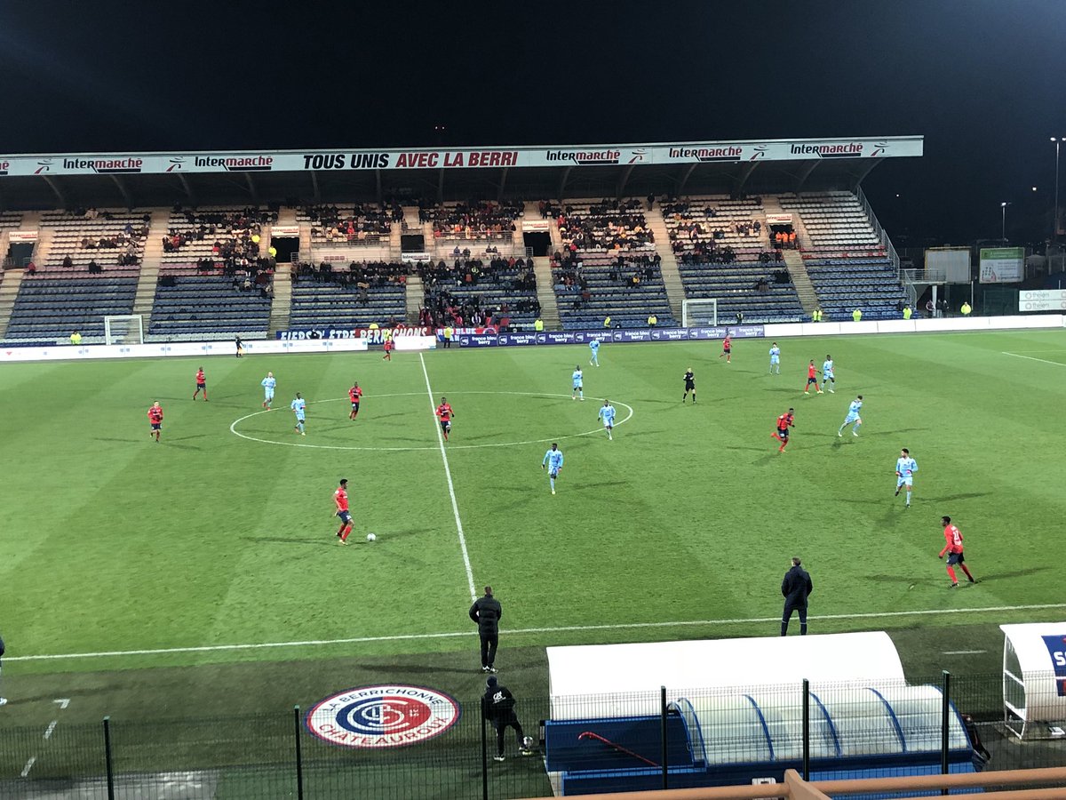 GilAverous's tweet photo. Et @LaBerrichonne de @Chateauroux36 gagne 4-1 ! Quel plaisir ! Bravo à tous et notamment aux buteurs de ce soir : @SidySarrOff, @TotoMANDANNE13, @Chakeralh24 et Sofiane Khadda. 👏🏼 https://t.co/aC6Pqw2YCQ