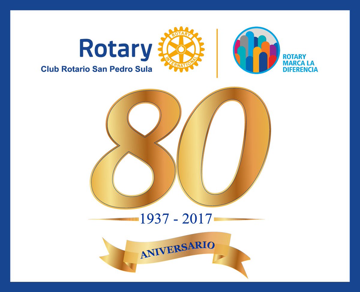 Rotarysps's tweet photo. Un 23 de febrero de 1905 se fundó el primer Club Rotario, en conmemoración a este día celebramos el 80 Aniversario del Club Rotario San Pedro Sula.

#SomosRotary
#RotarySPS
#D4250 https://t.co/U0EpHZKrKu