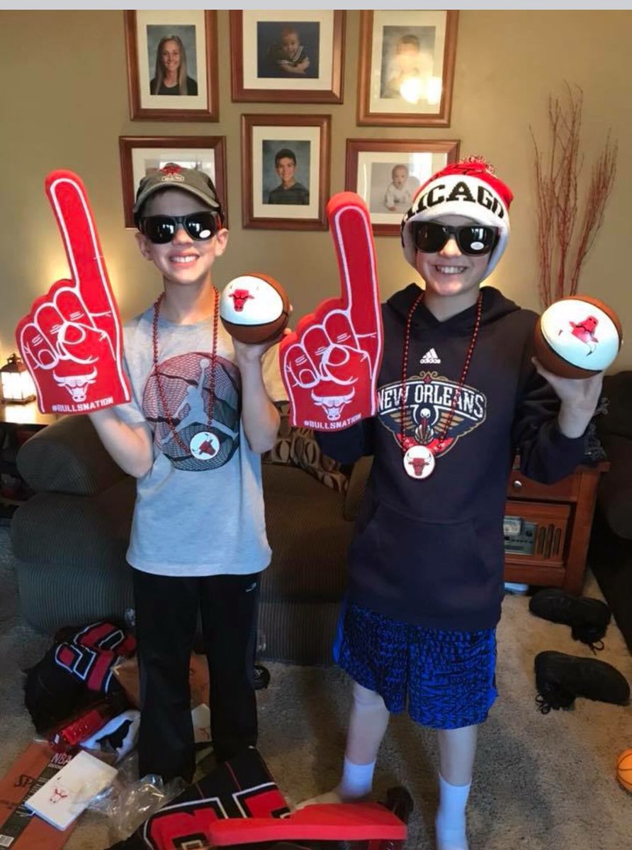 Ean and Eli are battling type 1 diabetes. They are big NBA fans and the <a href="/Timberwolves/">Minnesota Timberwolves</a> and <a href="/chicagobulls/">Chicago Bulls</a> sent some awesome packages to support their fight!