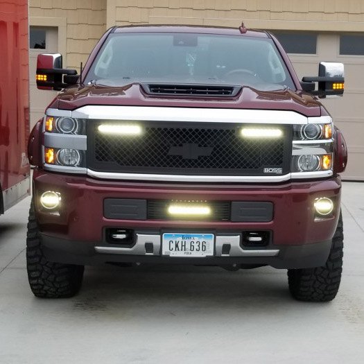 Putco_Inc's tweet photo. Check out this entry from our photo contest: Putco Boss grill with 2 ten in light bars Bumper grill with 10 in light bar Putco fog lights

It's not to late! Enter for your chance to win $500 value: https://t.co/ulPdMYCSLJ https://t.co/CcvTFBfFbp