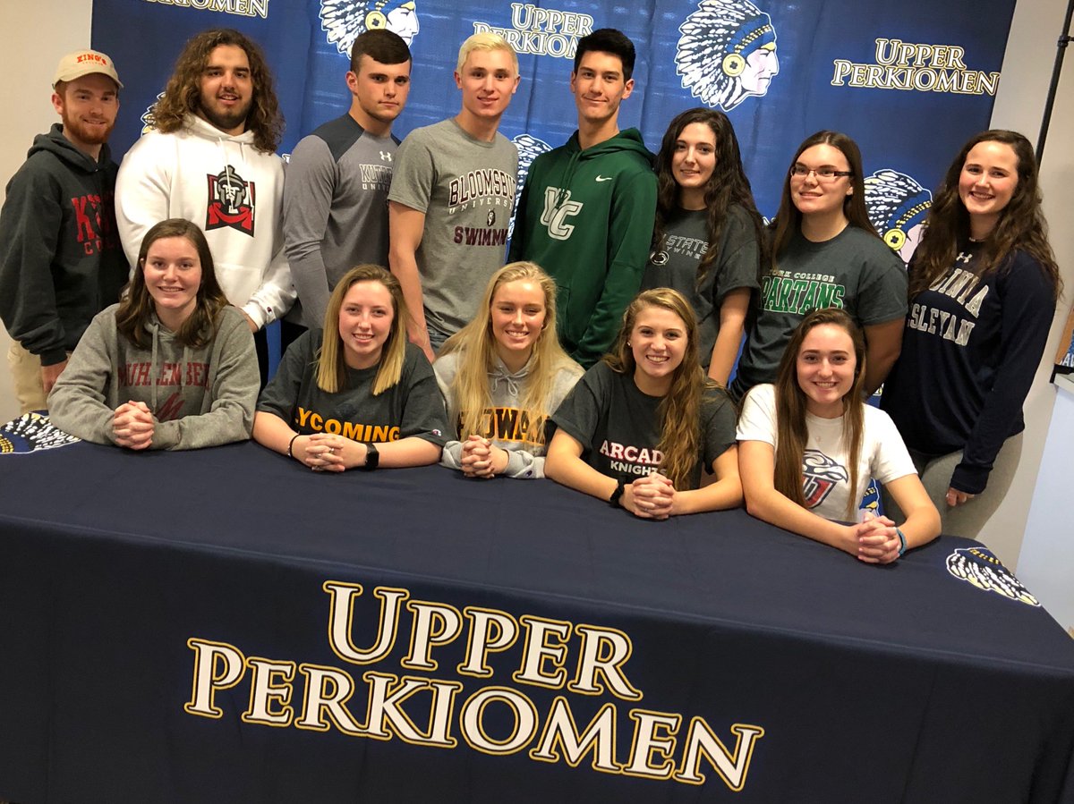 Congrats to all our student-athletes who committed to play the sport of  their choice next year.  Thank you to all the family members and friends  who made the ceremony special!