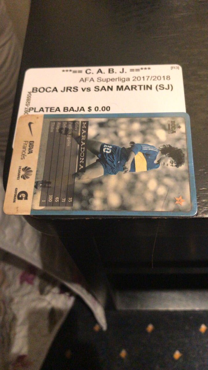 London_marcelo's tweet photo. Sorteo dos entradas para Boca vs San Martín (SJ) a todos los que hagan RT participan apto para socios y no socios , sábado anuncio ganador/a. Saludos y suerte a todos 👍🏻💙💛💙 https://t.co/tgQXQkfMCD