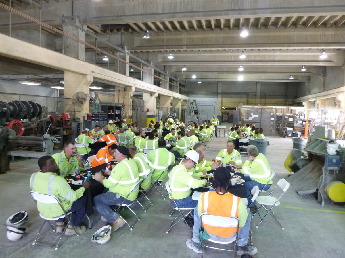 Celebrating 1 year without a reportable. Way to go Miami Cement Team!