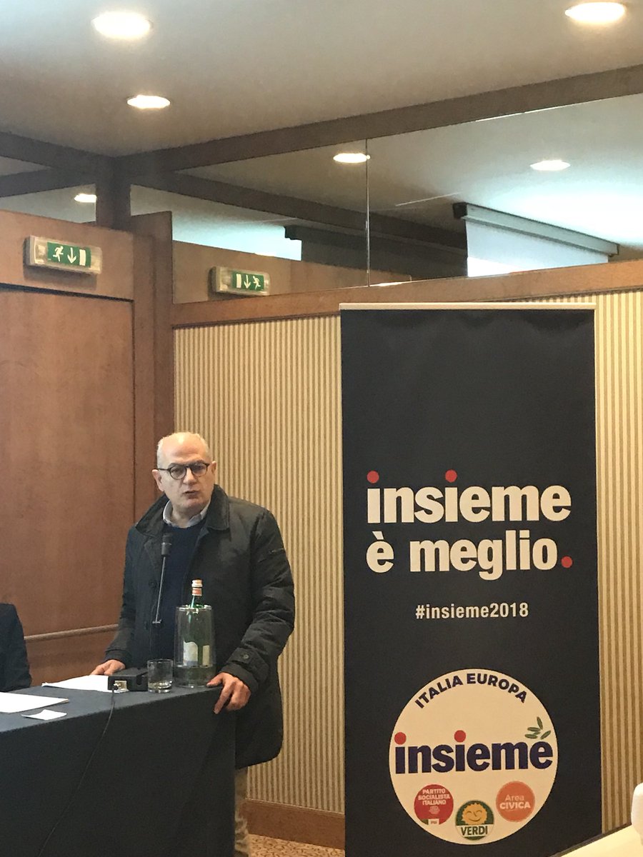 ecologica_it's tweet photo. .#MarcoPanara “ho deciso di candidarmi perché il 5 marzo non voglio svegliarmi in un Paese che non riconosco più, ovvero xenofobo ed intollerante” @insieme2018 https://t.co/CT7NHEb7ms