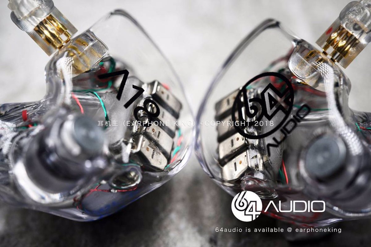 64audio's tweet photo. It's what's under the hood that matters! #Repost @earphone.king
・・・
64Audio A18 in Full Transparent、透明色といえばやはりA18ですね😻 #64audio #64 #a18 #tia #apex #earphoneking #iems #iem #ciem #ciems #customiem #customearphone #inear #inearmonitors #hifi #audio #music #hires https://t.co/tHxL9Za6vg