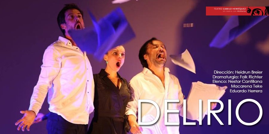 Teatro_CamiloH's tweet photo. ¡Atentos! 
Volvemos el 8 de Marzo

#TeatroCamiloHenríquez #UnTeatroConHistoria #Delirio https://t.co/Y8NtoTN3CD