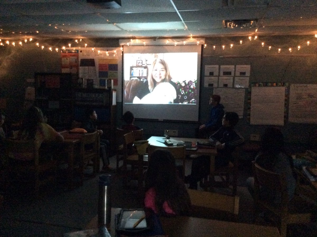 So cool to see a video from the author of our Troybery nominees! <a href="/SmithKnights/">Smith Middle School</a> <a href="/medialoguer/">Christina Chatel</a> #troybery2018