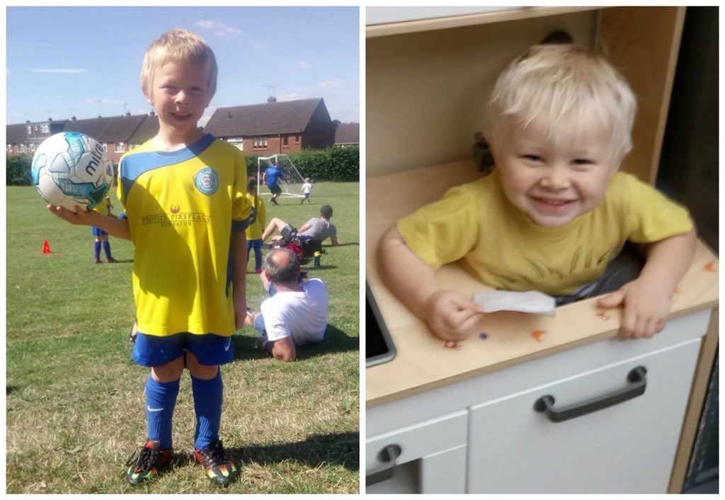 RIP to Corey from Copsewood Lions U7's in Coventry and his younger brother Casper who sadly lost their lives as part of a hit &amp; run road traffic accident.