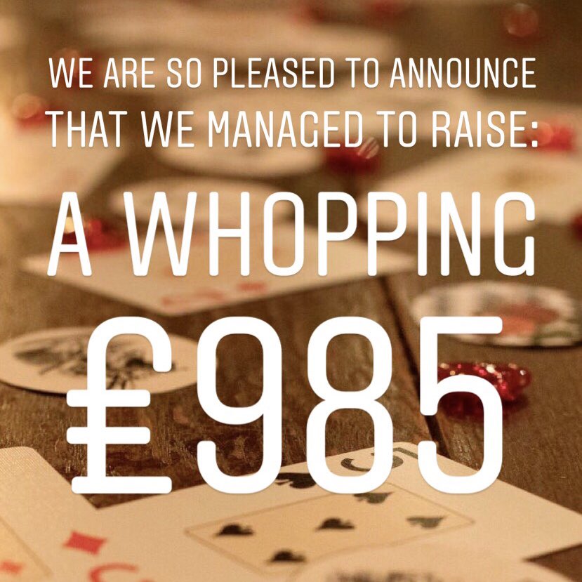 AlphaEventsBham's tweet image. We are so pleased to announce that we raised £985 for @StBasilsCharity ♥️ We would love to thank everyone who attended, contributed and helped towards our Mad Hatters Gin Tasting event! ♠️🎩