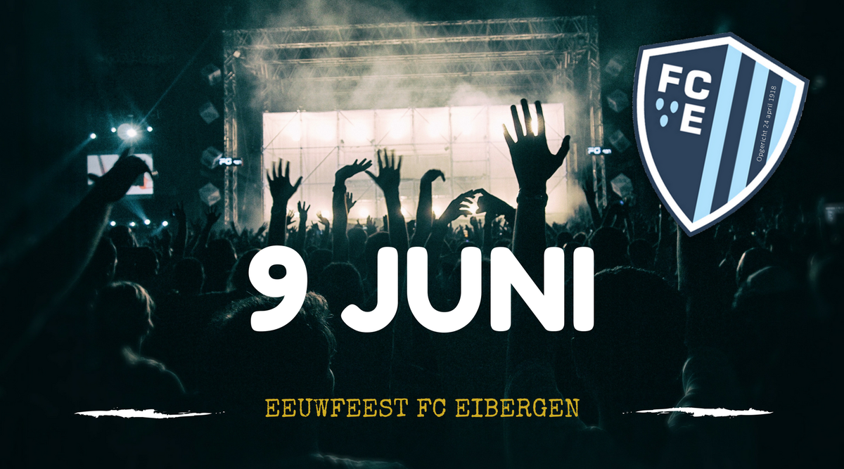 Noteer je het vast? Op zaterdag 9 juni wordt onder muzikale begeleiding van Feestband Fantastisch het 100 jarig jubileum gevierd! Alle leden, vrijwilligers, supporters en kaderleden zijn welkom!

fceibergen.nl/9-juni-eeuwfee…