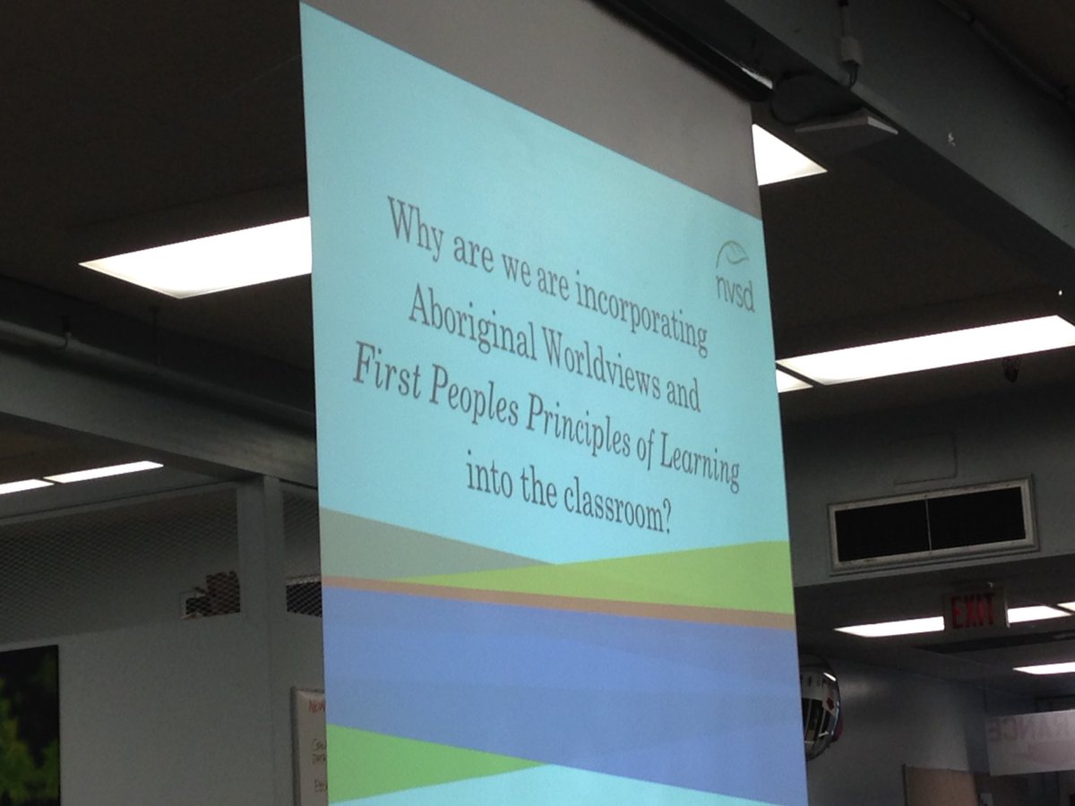 SD40ProD's tweet image. Guiding questions for today's discussion with @bradleyrbaker and understanding how Indigenous perspectives could be viewed and considered for Students and Teachers of New Westminster. #sd40learns