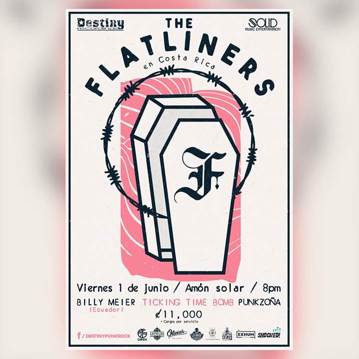 rocolitta's tweet image. ¡Los #BillyMeier van a tocar con #TheFlatliners en Costa Rica! ¡¡¡Felicidades gotens y a representar!!!