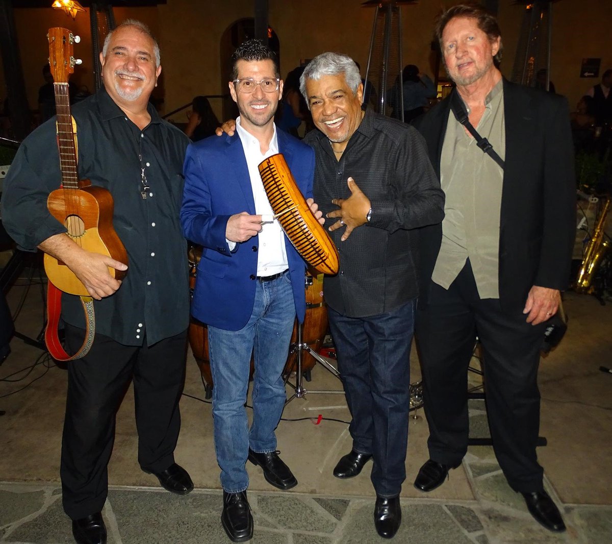 Ruben V is back, lessons from 6 to 7pm then the show begins promptly at 7!  We can't wait to see you there. $10 cover