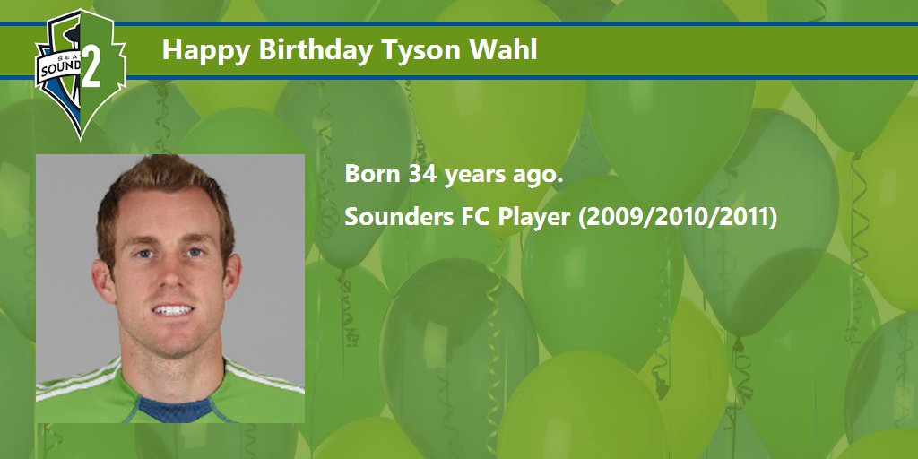 Happy Birthday Tyson Wahl  