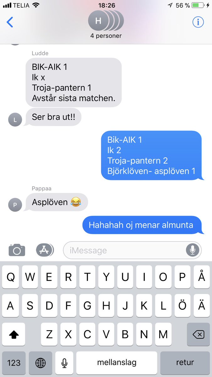 majaengsund's tweet photo. Mina tippnings skills börjar ta sig https://t.co/lUgYmAMvdD