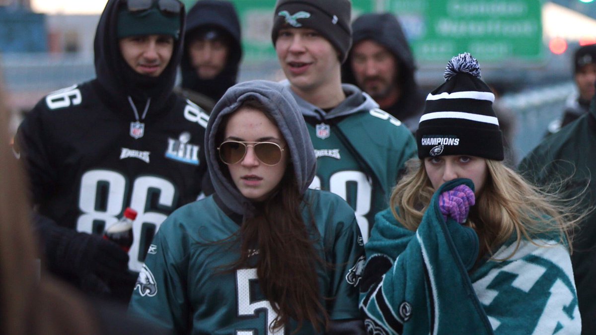 TheOnion's tweet photo. Eagles Fans Finally Sober Enough To Return To Work https://t.co/8364MbbV9J https://t.co/9UBdKpdY1E