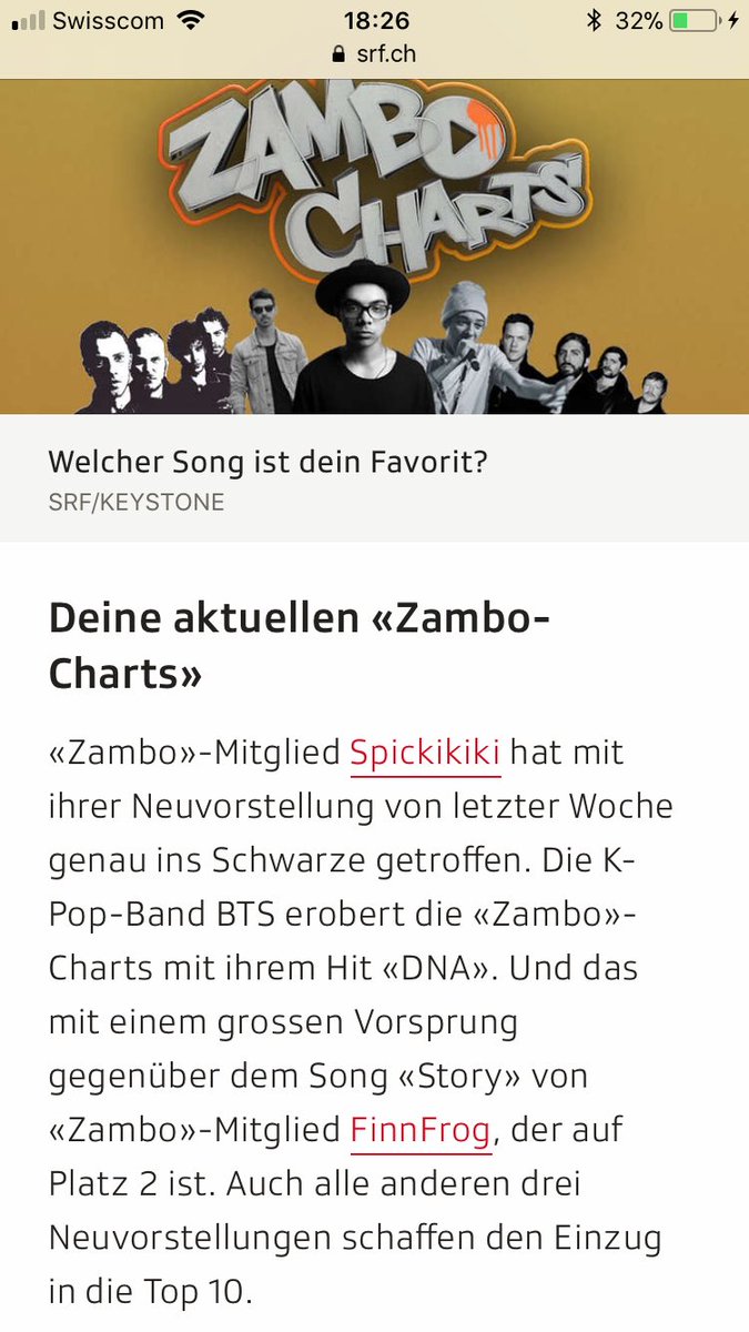 Srf 3 Hitparade Single Charts