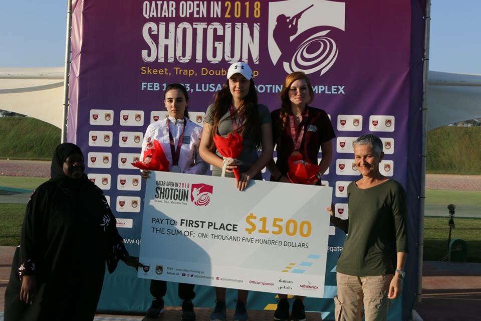 Qatar open was an amazing start to the 2018 season for me winning gold and setting a new British record on 110 for junior ladies @perazzi_tw <a href="/GBShooting/">British Shooting</a> <a href="/qatarshooting/">الإتحاد القطري للرماية والقوس والسهم</a>