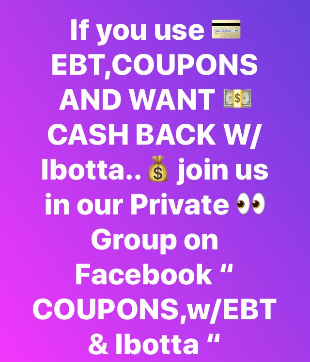 fwbda1's tweet image. #coupons #ebtcard  #MoneyMatters #momsanddads