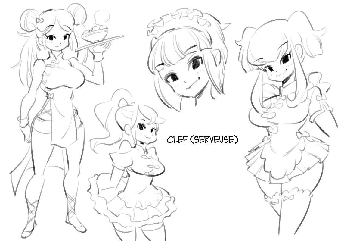 Rafchu's tweet image. Some of the early designs for &quot;Foto Flash&quot; indie game (available on Steam 
store.steampowered.com/app/778610)
2/3