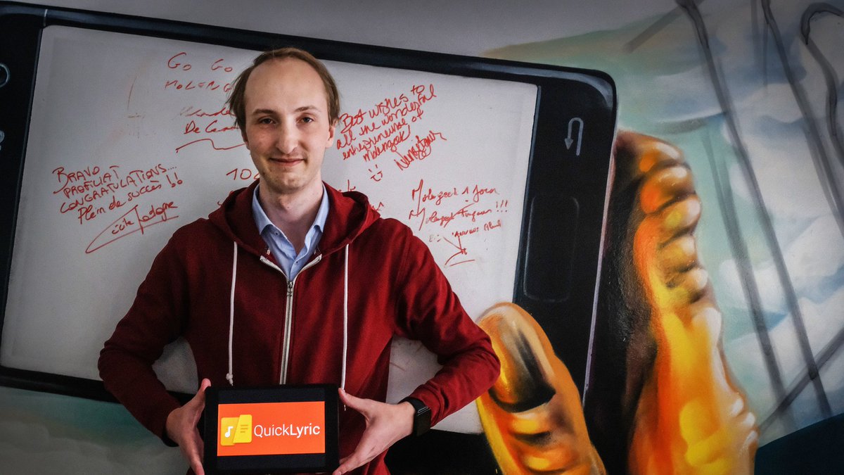 La #Belgique est-elle prête pour l'#entrepreneuriat ? Rencontre avec @geecko86, fondateur de @QuickLyric : bit.ly/RJE_GuillaumeH… #startup