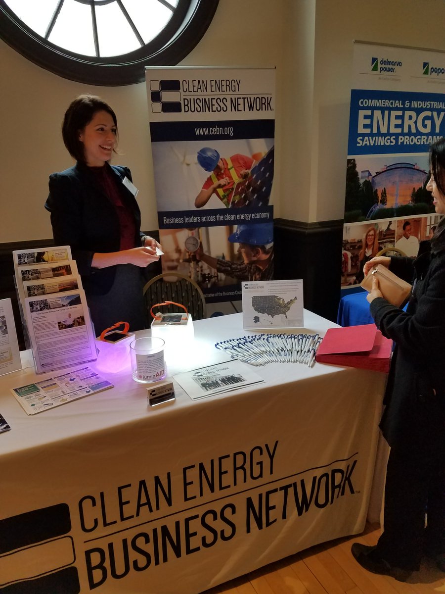 L_Abramson's tweet photo. Excited to be representing @CleanEnergyBiz today at the 4th Annual Energy and Sustainability Extravaganza hosted by @LeadersinEnergy, @AEE, #LEUMDX, #LECURRENTS https://t.co/xmX5GKmscU