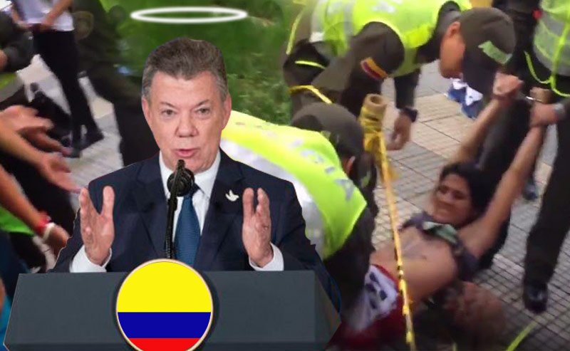 ConElMazoDando's tweet photo. #PetroElFuturoEsHoy Medios evaden la responsabilidad de Santos en saqueos del sur de Bogotá https://t.co/RBDwQmG4ED https://t.co/RBDwQmG4ED ++